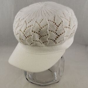 Artic White Knit Cap one Size NWOT